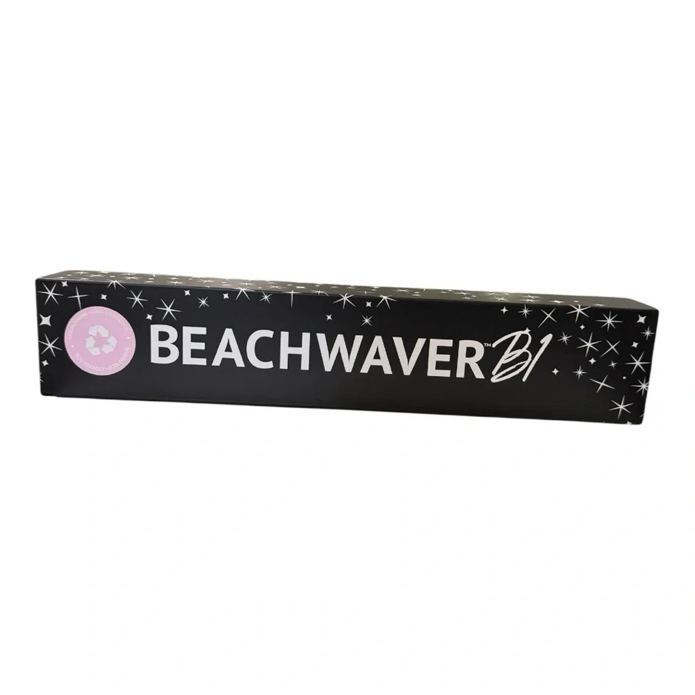 Beachwaver B1 Curling Iron – Black Glitter (New & Sealed)